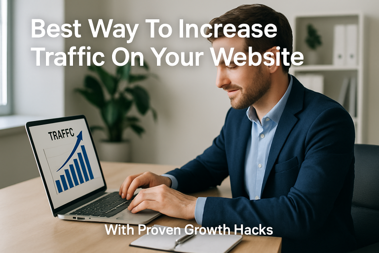 best way to increase traffic on your website