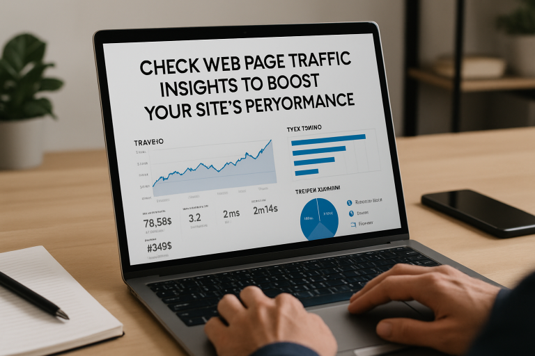 check web page traffic