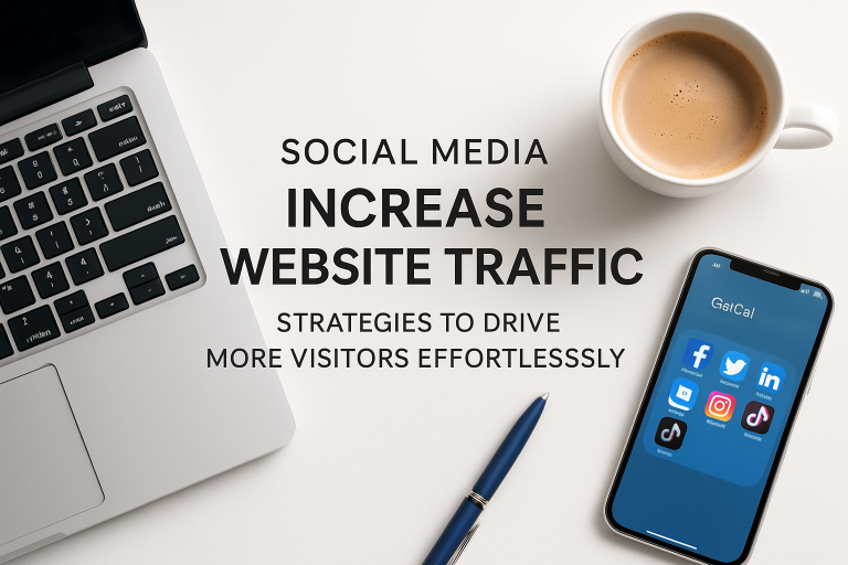social media increase website traffic