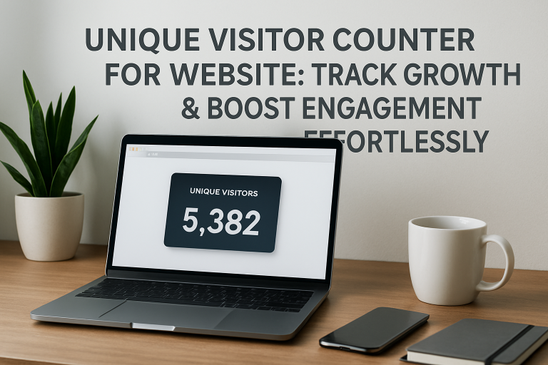 unique visitor counter for website