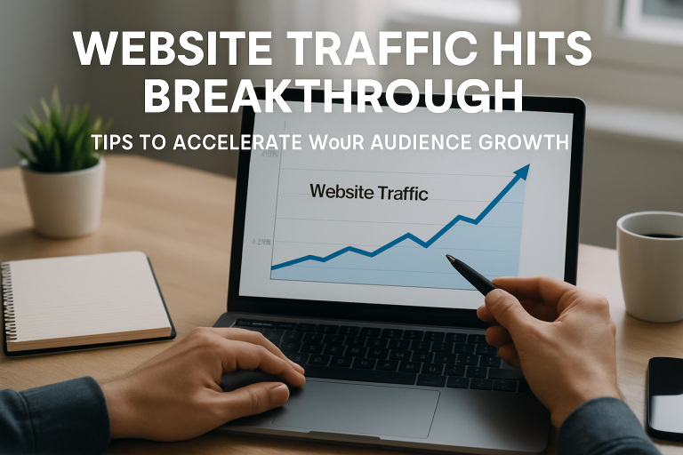 website traffic hits