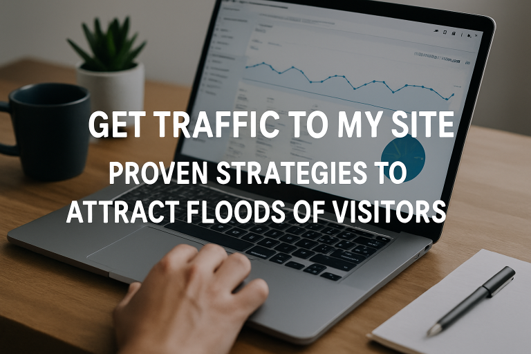 get traffic to my site