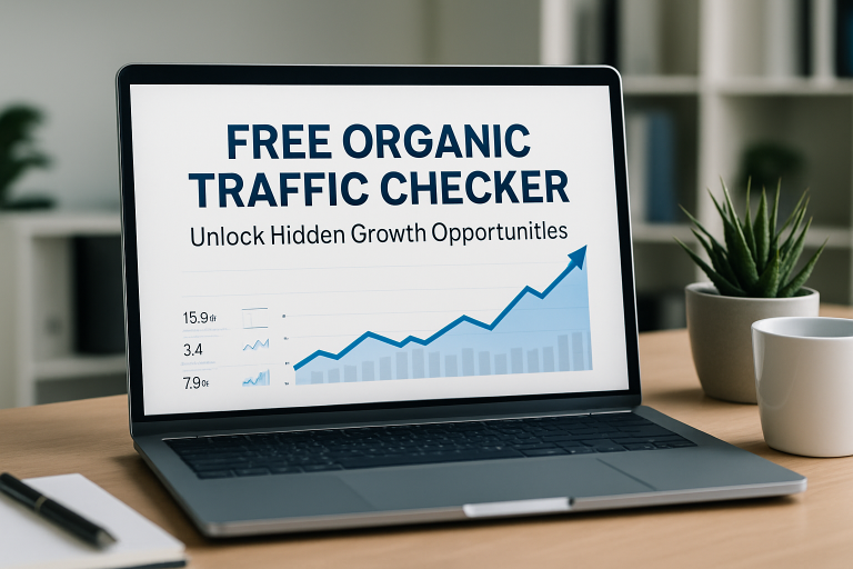 free organic traffic checker